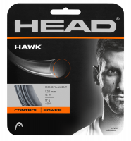Струна теннисная Head HAWK  1.25mm 12m Grey