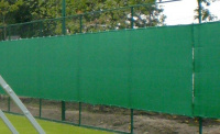 Ветрозащитный фон Head с лого 18x2м темно-зеленый