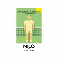 Магнит Milo Milk My Tennis Passport