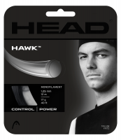 Струна теннисная Head HAWK 1.25mm 12m Black