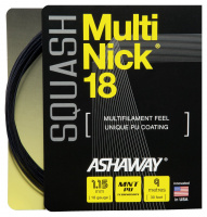 Струна для сквоша Ashway Multi Nick 18 Black 1.15mm