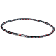 Ожерелье Phiten X50 High-End III черно-серо-красный