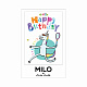 Магнит Milo Milk Happy Birthday